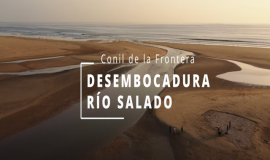 Se realiza una combinación variada de planos aéreos y terrestres y también un time-lapse de la marea en la desembocadura del río, se presentan las particularidades de la desembocadura del río salado.