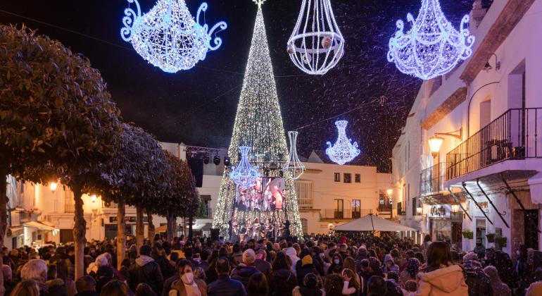 Alumbrado En Navidad