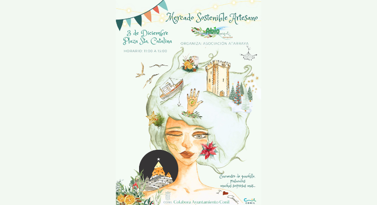 CARTEL MERCADILLO SOLIDARIO CONIL