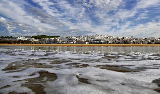 Conil desde la playa