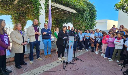 Acto contra la violencia de género - Fotografía exterior