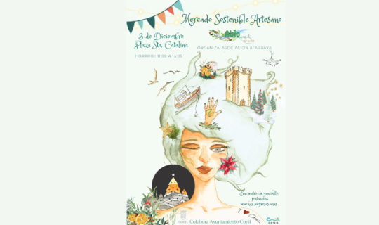 CARTEL MERCADILLO SOLIDARIO CONIL